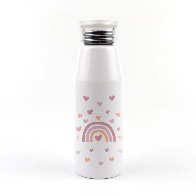 Botella Aluminio Arcoíris Blush 500ml Botella Aluminio Arcoíris Blush 500ml