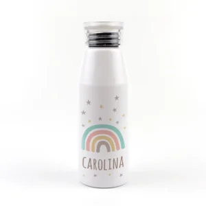 Botella Aluminio Arcoíris Soft 500ml Personalizada