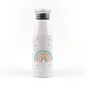 Botella Aluminio Arcoíris Soft 500mlno personalizada