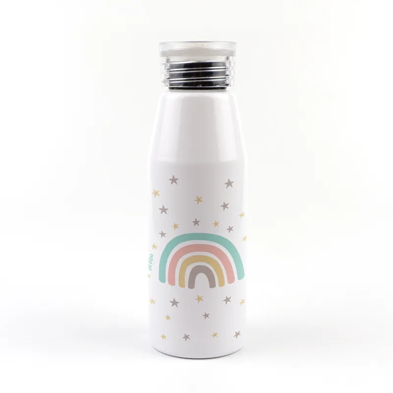 Botella Aluminio Arcoíris Soft 500mlno personalizada Botella Aluminio Arcoíris Soft 500mlno personalizada