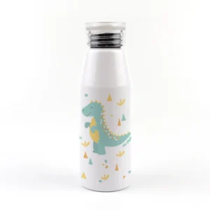Botella Aluminio Dinosaurio 500ml