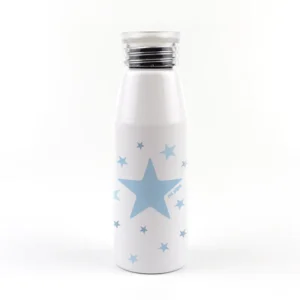Botella Aluminio Estrella Azul 500ml