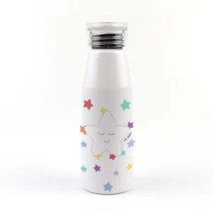 Botella Aluminio Estrella Sonrisa 500ml