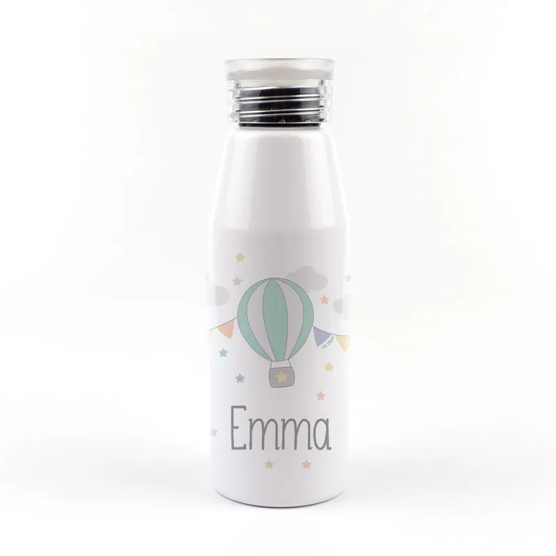 Botella Aluminio Globo 500ml Personalizada Botella Aluminio Globo 500ml Personalizada