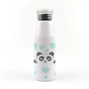 Botella Aluminio Panda 500ml