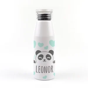 Botella Aluminio Panda 500ml Personalizada