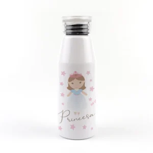 Botella Aluminio Princesa 500ml