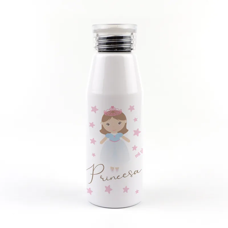 Botella Aluminio Princesa 500ml Botella Aluminio Princesa 500ml