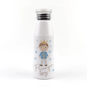 Botella Aluminio Príncipe 500ml Personalizada