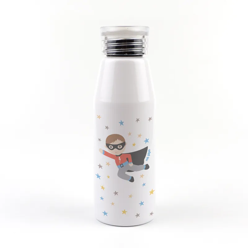 Botella Aluminio Superhéroe 500ml Botella Aluminio Superhéroe 500ml