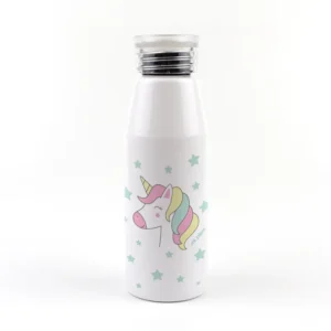 Botella Aluminio Unicornio 500ml