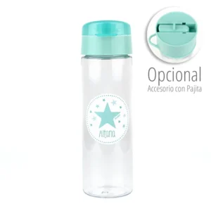 Botella Estrella Menta 600ml personalizada