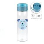 Botella Osito Azul 600ml personalizada