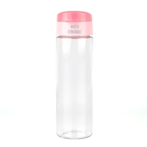 Botella Rosa 600ml personalizada