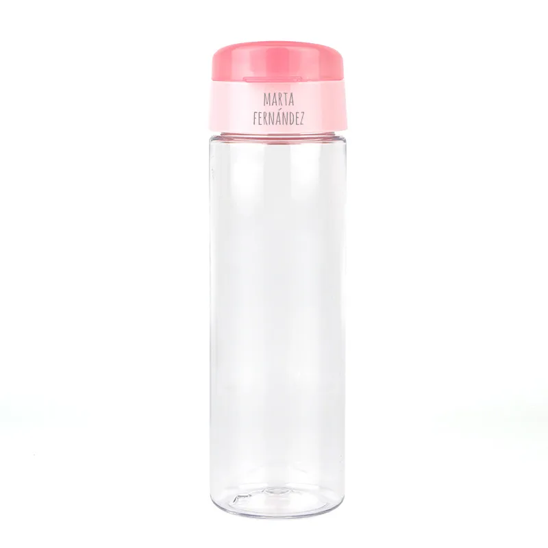 Botella Rosa 600ml personalizada Botella Rosa 600ml personalizada