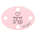 Broche Pinza Divertido Soy un Amor corazón
