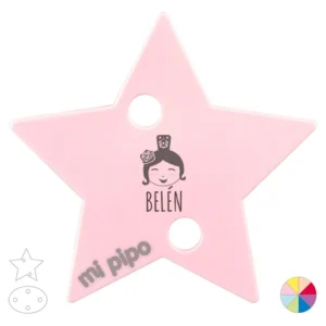 Broche Pinza Nombre + Feria niña