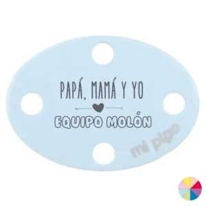 Broche Pinza Papá, Mamá y Yo, Equipo Molón