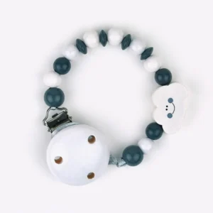 Cadenita de Madera Nube Gris