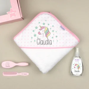 Cajita al Agua Unicornio personalizada