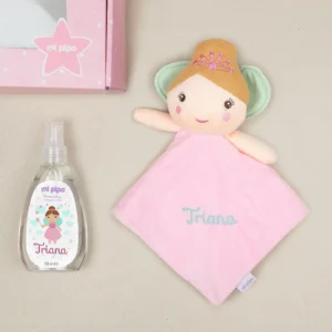 Cajita Dou dou Hada Rosa y Colonia Personalizada