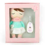 Cajita Muñeca Metoo Angela Unicornio + Colonia personalizada