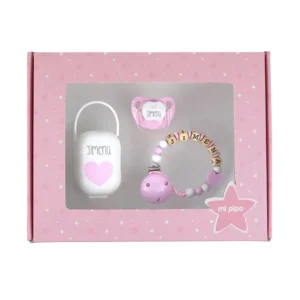 Cajita My Baby Rosa Personalizada