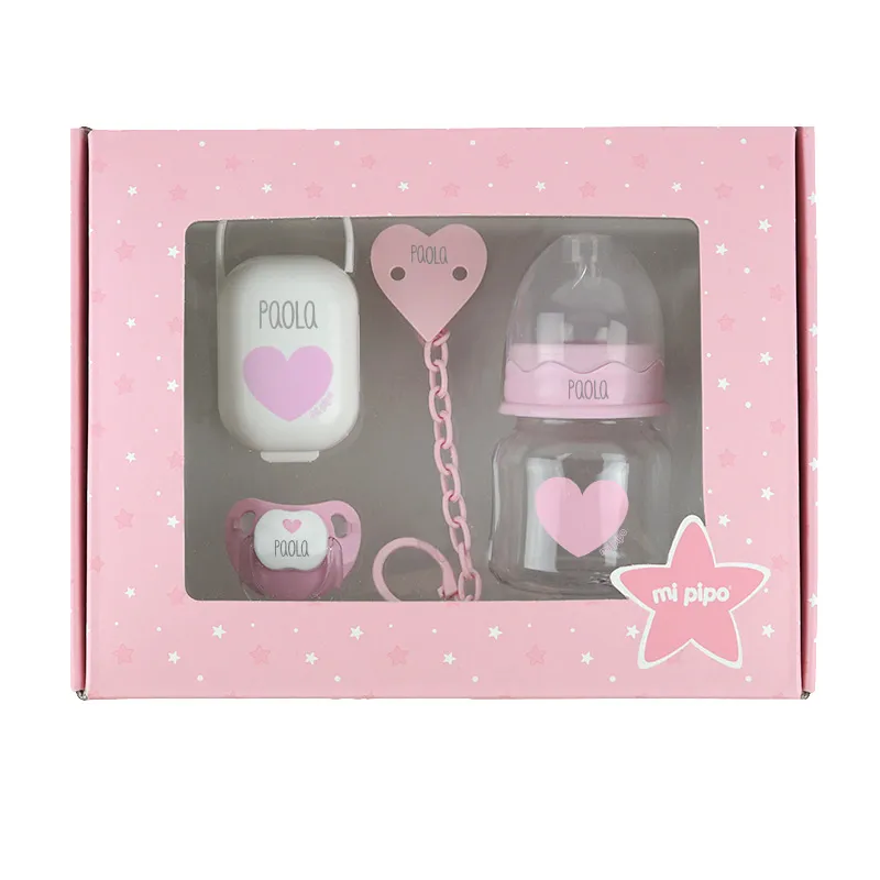 Cajita My Basics 150 Corazón Rosa Personalizada Cajita My Basics 150 Corazón Rosa Personalizada