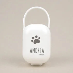 Cajita Portachupetes Personalizada HUELLA