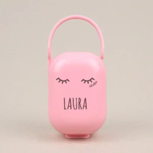 Cajita Portachupetes Personalizada PESTAÑAS
