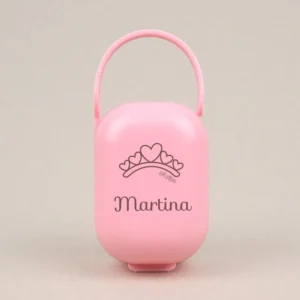 Cajita Portachupetes Personalizada TIARA