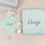 Cajita Premium Clásica Menta Personalizada