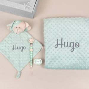 Cajita Premium Clásica Menta Personalizada