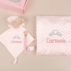Cajita Premium Clásica Rosa Personalizada