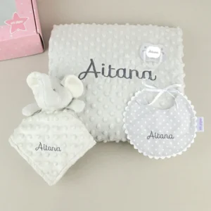 Cajita Premium Gris Personalizada