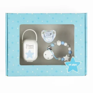 Cajita Top Baby Celeste Divertida