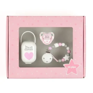 Cajita Top Baby Rosa Divertida