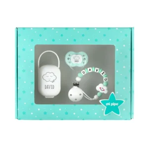 Cajita Top Nube Menta Personalizada