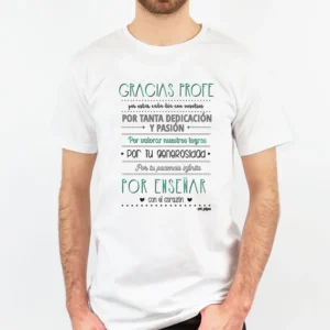 Camiseta Gracias Profe