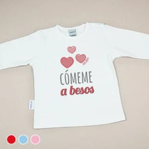 Camiseta o Sudadera Bebé y Niño/a Cómeme a Besos