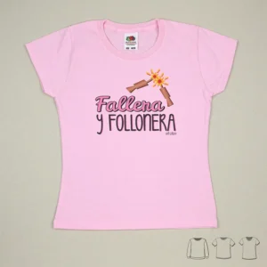 Camiseta o Sudadera Bebé y Niño/a Fallera y Follonera