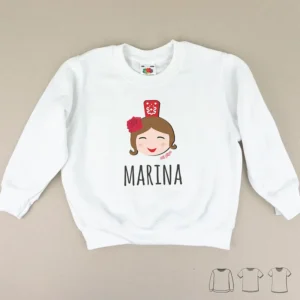 Camiseta o Sudadera Bebé y Niño/a Feria chica personalizada
