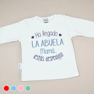 Camiseta o Sudadera Bebé y Niño/a Ha llegado la abuela, mamá, ¡estás despedida!