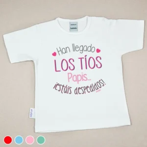 Camiseta o Sudadera Bebé y Niño/a Han llegado los Tíos, Papis…¡estáis despedidos!