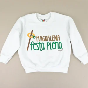 Camiseta o Sudadera Bebé y Niño/a Magdalena Festa Plena caña y rollo