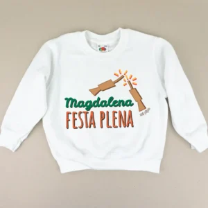 Camiseta o Sudadera Bebé y Niño/a Magdalena Festa Plena petardos