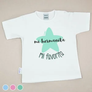 Camiseta o Sudadera Bebé y Niño/a Mi Hermanita Mi favorita