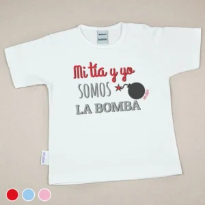 Camiseta o Sudadera Bebé y Niño/a Mi Tía y Yo somos la bomba