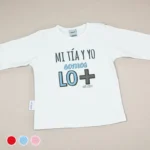 Camiseta o Sudadera Bebé y Niño/a Mi Tía y Yo somos lo +