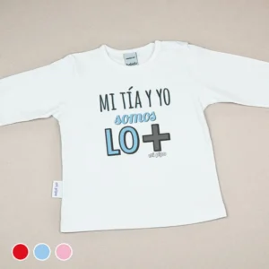 Camiseta o Sudadera Bebé y Niño/a Mi Tía y Yo somos lo +